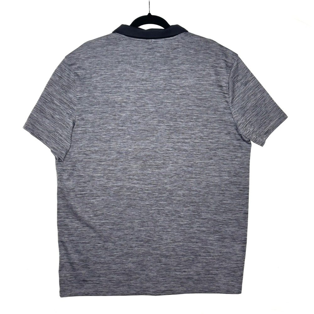 Calvin Klein Performance Mens Shirt Gray Polo XL Golf Pickleball Tennis - Picture 3 of 8